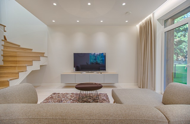 A modern Florida living room