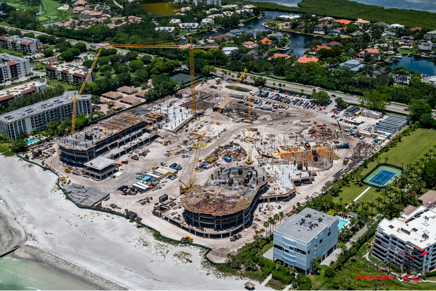 QUESTION OF THE WEEK:  How many workers are on site of the new St. Regis Longboat Key Each day?